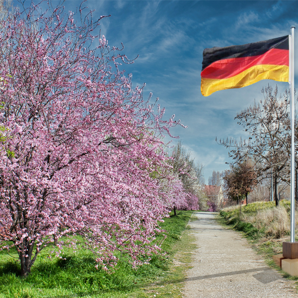 Frühling in Germany für einen unvergesslichen Frühlingszeit